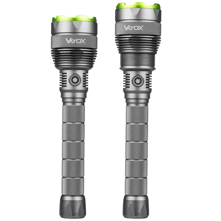 Latarka ręczna taktyczna MOCNA metalowa 10000lm TURBO LED Vayox VA0254
