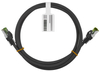 LAN Patchcord CAT 8.1 GHMT S/FTP schwarz 1m