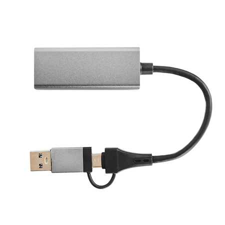 Karta sieciowa LAN 1Gbps Adapter USB 3.0 USB-C na gniazdo RJ45 SPU-A16