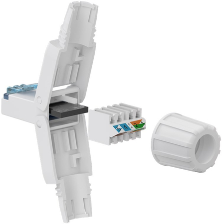 RJ45 8P8C CAT6A UTP verdrillter Netzwerkstecker Goobay - zdjęcie 2