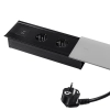 Wytrzymały uchwyt do 2 monitorów VESA 17”-35” Spacetronik SPA-S120B z wejściami USB OUTLET