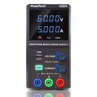 Zasilacz laboratoryjny DC 0–60V 5A PeakTech P6224