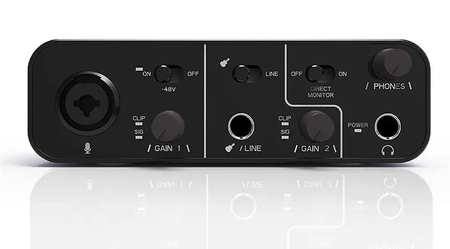 Interfejs audio USB-C do nagrywania dźwięku Spacetronik SPA-I01