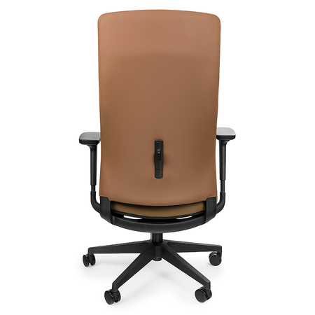 Krzesło biurowe ergonomiczne Spacetronik HAVARD-02 brązowe