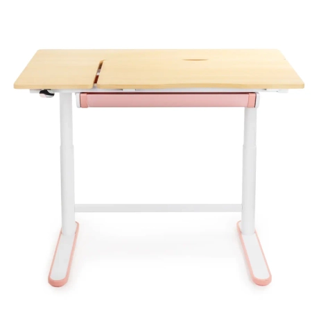 Elektryczne biurko dziecięce Spacetronik XD 112x60 cm (różowe) OUTLET