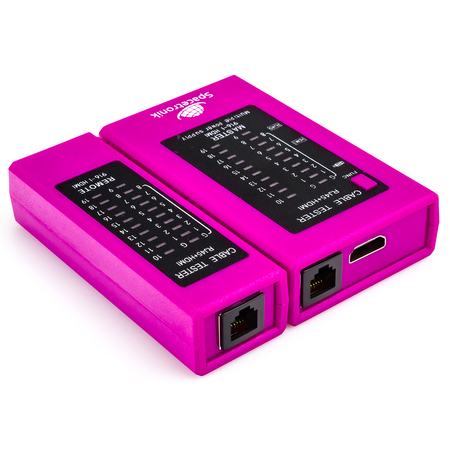 Tester HDMI i kabli sieciowych RJ45 Spacetronik SP-LT05