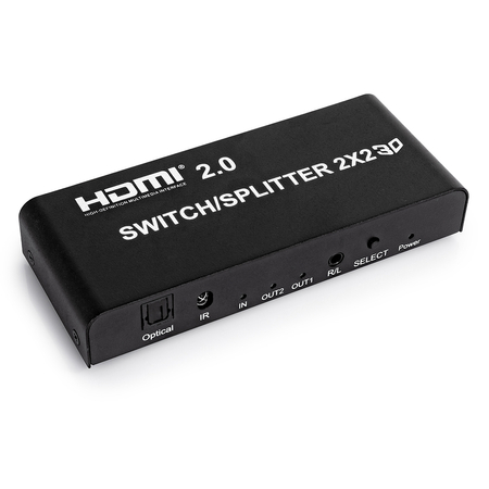HDMI-Matrix 2/2 Spacetronik SPH-M221 4K 60Hz - zdjęcie 2