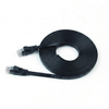 CAT 6A płaski kabel sieciowy U/UTP czarny 7M