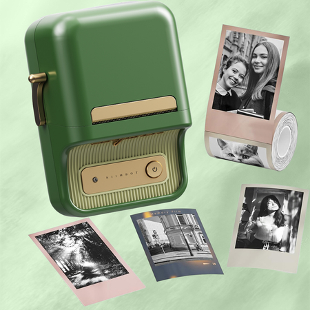 Drukarka etykiet Niimbot B21 PRO oliwkowa