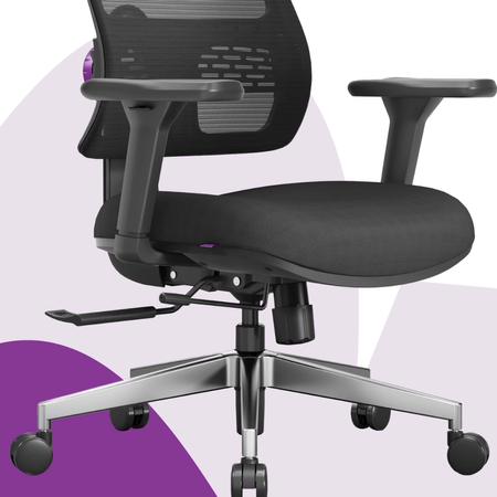 Fotel Ergonomiczny Spacetronik Axon Szary