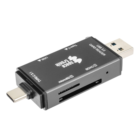 Czytnik kart 6 in 1 SD3.0 TF3.0 5Gbps SPU-CR07