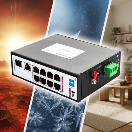 SWITCH 8-Port SP-SGI108S Industrie-SFP