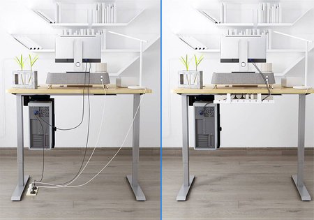 Uchwyt kablowy Spacetronik ERGOLINE SPK-520W Outlet B+