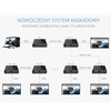 Konwerter HDMI na LAN Kaskada 4K Spacetronik IP SPH-676C ipcolor  Zestaw