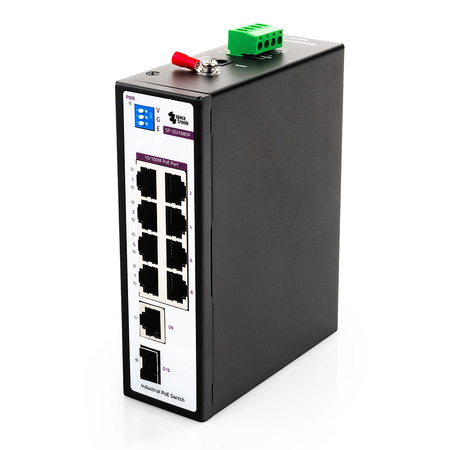 SWITCH 8-Port SP-SGI108SP Industrie-PoE SFP
