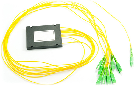 Splitter PLC 1x8 ABS box SM 2mm 1m SC/APC