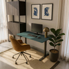 Blat MDF malowany proszkowo 140x70x2.5 Pine Green