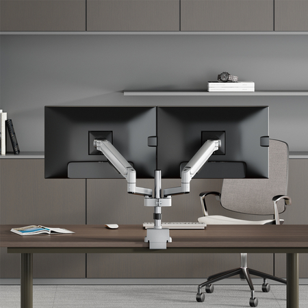 Uchwyt na monitor SPASS122S z portami USB - zdjęcie 2