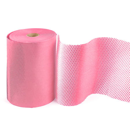 Papier nacinany plaster miodu różowy 30cm 100m