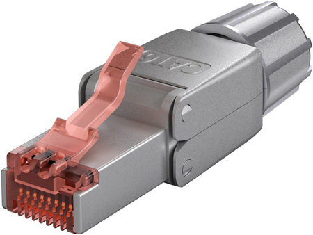 RJ45 8P8C CAT6 STP Twisted-Pair Netzwerkstecker Goobay