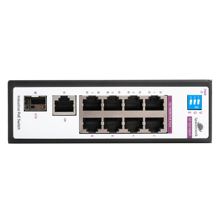 SWITCH 8-Port SP-SGI108SP Industrie-PoE SFP