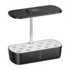 Inteligentna doniczka SMART GARDEN czarna z systemem nawadniania Spacetronik SPGC10
