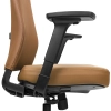 Krzesło biurowe ergonomiczne Spacetronik HAVARD-02 brązowe OUTLET