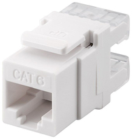 Złącze RJ45 Keystone CAT 6 UTP nieekranowane 250MHz