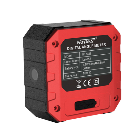 Poziomica laserowa, magnetyczna z kątomierzem cyfrowym NOYAFA NF-566S