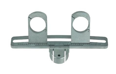 Uchwyt ZEZ aluminiowy na 2x LNB 40mm POLYTRON OSP-85 MFH