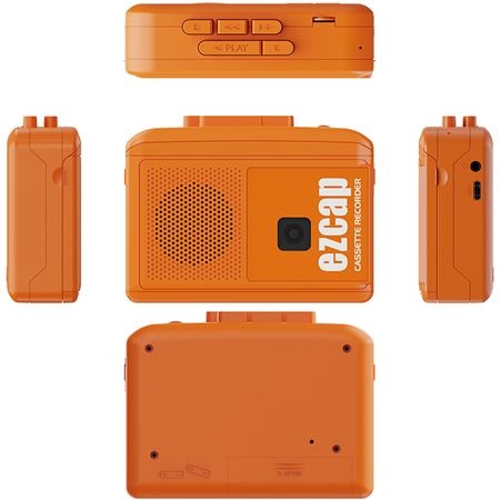 Walkman z dyktafonem i nagrywarką EZCAP247
