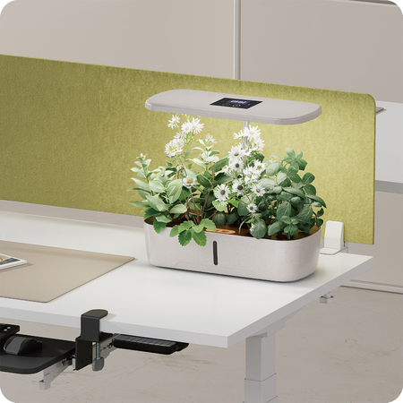 Blumentopf mit LCD-Anzeige SPGC10S