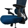 Krzesło biurowe ergonomiczne Spacetronik BARD niebieskie OUTLET