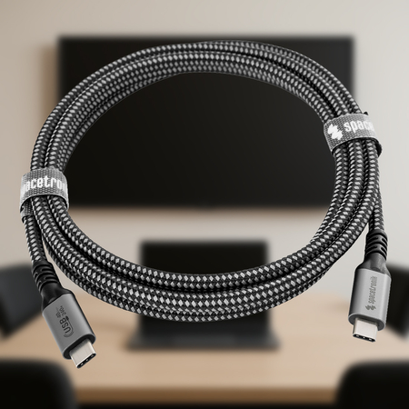 Kabel USB-C 4.0 40Gbit/s Spacetronik 1.8m - zdjęcie 2