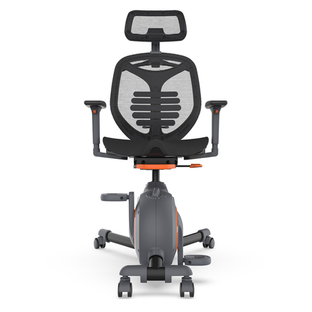 Ergonomiczny fotel z rowerem treningowym Spacetronik Seatbike