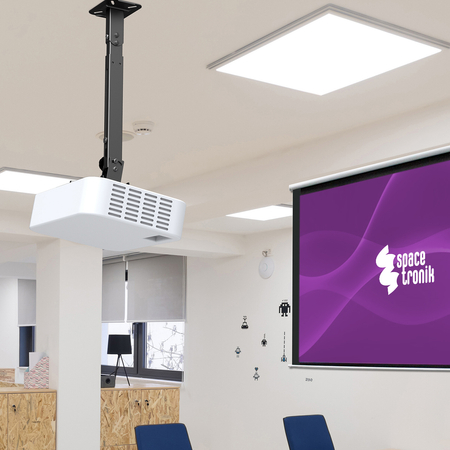 Universal projector ceiling mount bracket