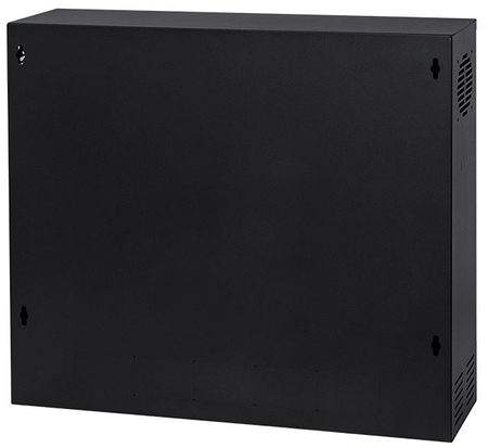 Obudowa RACK 19'' 2U 350 x 130mm CZARNA pionowa