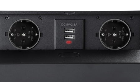 Gniazdo blatowe otwierane Spacetronik SPS-D24B V2 Outlet B