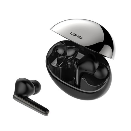Bezprzewodowe słuchawki TWS Bluetooth 5.3 LDNIO T01 Czarne