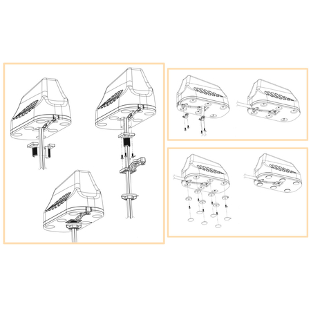 Antena 7w1 5G/WiFi/GPS MIMO4x4 Poynting MIMO-3-17B