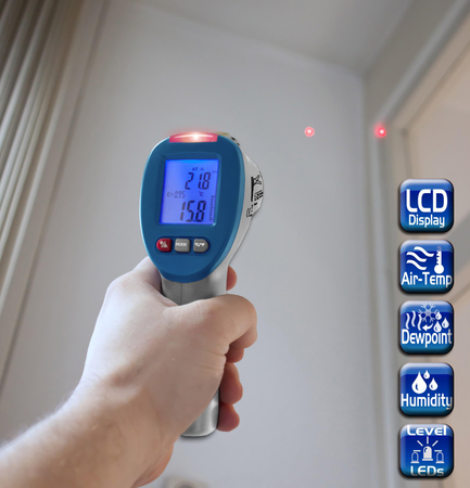 Rosy PeakTech 5400 Feuchte-Temperatur-Messgerät