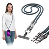 Kabel USB-C ze smyczą PD 240W 120cm BW