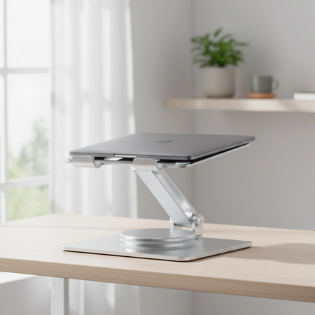 Obrotowa Podstawka na Tablet/Telefon SPP121G 360° Aluminium