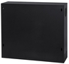 Obudowa RACK 19'' 2U 350 x 130mm CZARNA pionowa