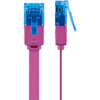LAN Patchcord CAT 6A UTP FLAT rosa 2m