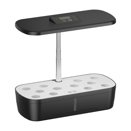Inteligentna doniczka SMART GARDEN czarna z systemem nawadniania Spacetronik SPGC10