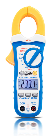 TrueRMS 400 A AC/DC-Zangenmessgerät PeakTech 1650