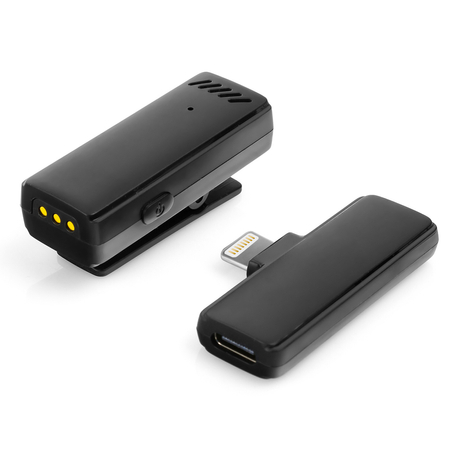 2x Bezprzewodowy mikrofon iPhone Lightning IOS