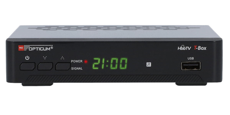 DVB-T2 HBBTV T-BOX Opticum + WiFi Tuner