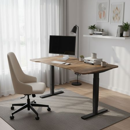 Spacetronik Magnus 158x80 L05 elektrischer Schreibtisch - zdjęcie 2